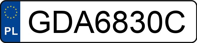 Numer rejestracyjny GDA 6830C posiada OPEL Astra III Astra Classic II 1.4 MR`04 E4 - GDA6830C