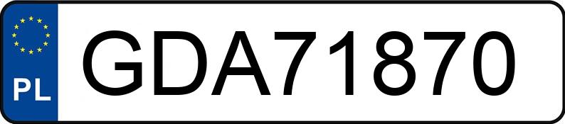 Numer rejestracyjny GDA 71870 posiada MERCEDES-BENZ AMG CLA 35 - GDA71870 Numer rejestracyjny GDA 71870 posiada MERCEDES-BENZ AMG CLA 35 - GDA71870