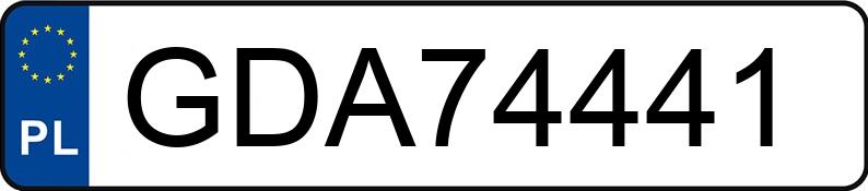 Numer rejestracyjny GDA 74441 posiada AUDI A5 Coupe 2.7 TDi DPF MR`07 E4 B8 A5 Coupe 2.7 TDi DPF MR`07 E4 B8 - GDA74441