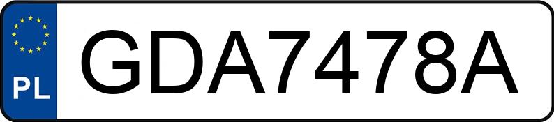 Numer rejestracyjny GDA 7478A posiada MASERATI GHIBLI - GDA7478A Numer rejestracyjny GDA 7478A posiada MASERATI GHIBLI - GDA7478A