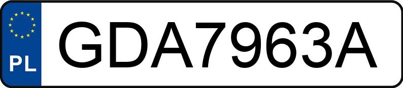 Numer rejestracyjny GDA 7963A posiada MERCEDES-BENZ C 180 MR`21 E6 206 AMG - GDA7963A