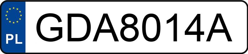 Numer rejestracyjny GDA 8014A posiada VOLVO FH VTC3T - GDA8014A Numer rejestracyjny GDA 8014A posiada VOLVO FH VTC3T - GDA8014A