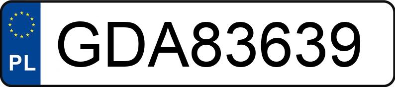 Numer rejestracyjny GDA 83639 posiada FIAT TIPO - GDA83639 Numer rejestracyjny GDA 83639 posiada FIAT TIPO - GDA83639