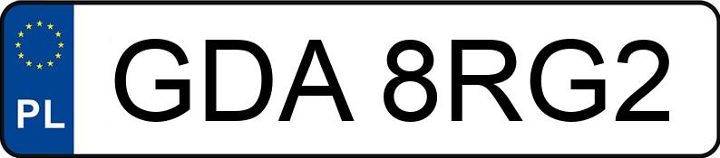 Numer rejestracyjny GDA 8RG2 posiada VOLKSWAGEN Golf IV 1.4 MR`97 Trendline - GDA8RG2