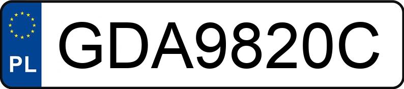 Numer rejestracyjny GDA 9820C posiada OPEL ASTRA - GDA9820C Numer rejestracyjny GDA 9820C posiada OPEL ASTRA - GDA9820C