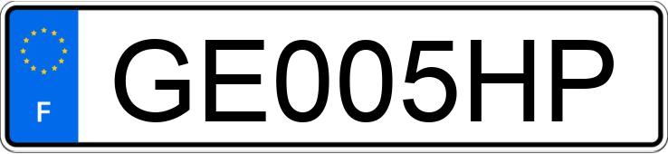 Numer rejestracyjny GE005HP posiada PEUGEOT 208 II