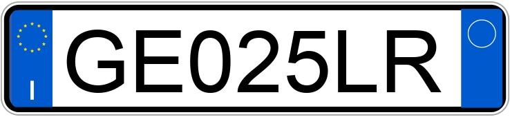 Numer rejestracyjny GE025LR posiada HAVAL H2