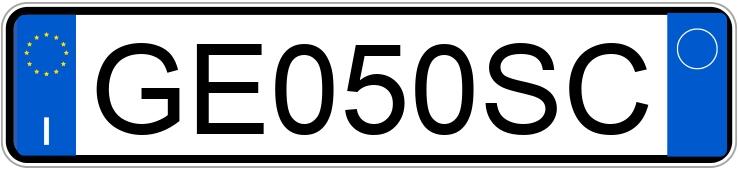 Numer rejestracyjny GE050SC posiada VOLVO XC40