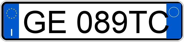 Numer rejestracyjny GE089TC posiada JEEP Renegade