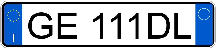 Numer rejestracyjny GE111DL posiada SEAT Ibiza 5a serie