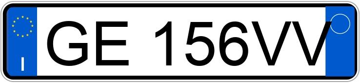 Numer rejestracyjny GE156VV posiada LAND ROVER RR Sport 2a serie