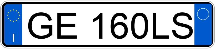 Numer rejestracyjny GE160LS posiada JEEP Renegade