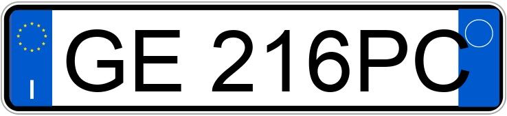Numer rejestracyjny GE216PC posiada TOYOTA Yaris 4a serie Numer rejestracyjny GE216PC posiada TOYOTA Yaris 4a serie