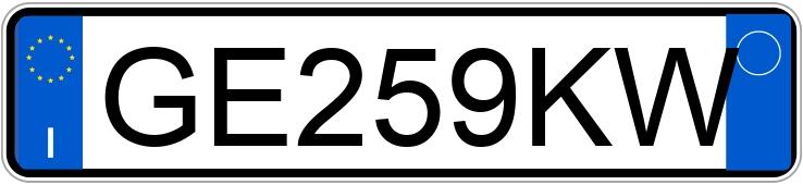 Numer rejestracyjny GE259KW posiada VOLKSWAGEN Polo 6a serie Polo 1.0 TSI 5P Highline BlueMotion Technology (70 kw)