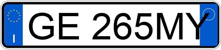 Numer rejestracyjny GE265MY posiada PEUGEOT 2008 2a serie