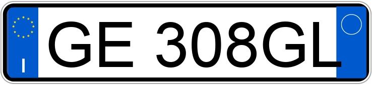 Numer rejestracyjny GE308GL posiada VOLKSWAGEN ID.3