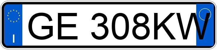 Numer rejestracyjny GE308KW posiada FIAT Panda 3a serie Numer rejestracyjny GE308KW posiada FIAT Panda 3a serie