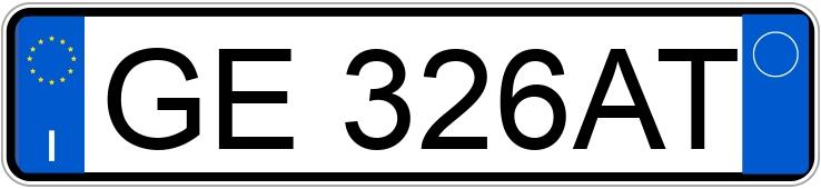 Numer rejestracyjny GE326AT posiada VOLKSWAGEN ID.3