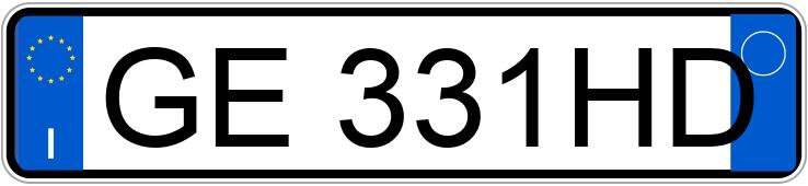 Numer rejestracyjny GE331HD posiada MINI Mini Countrym. Numer rejestracyjny GE331HD posiada MINI Mini Countrym.