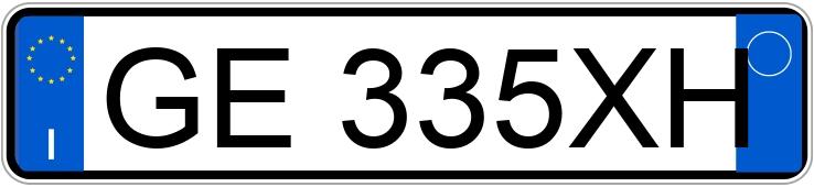 Numer rejestracyjny GE335XH posiada BMW Serie 3 Numer rejestracyjny GE335XH posiada BMW Serie 3