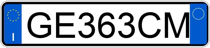 Numer rejestracyjny GE363CM posiada AUDI Q3 2a serie Numer rejestracyjny GE363CM posiada AUDI Q3 2a serie