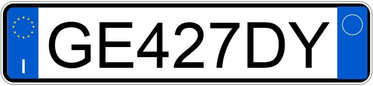 Numer rejestracyjny GE427DY posiada VOLKSWAGEN Polo 6a serie Numer rejestracyjny GE427DY posiada VOLKSWAGEN Polo 6a serie