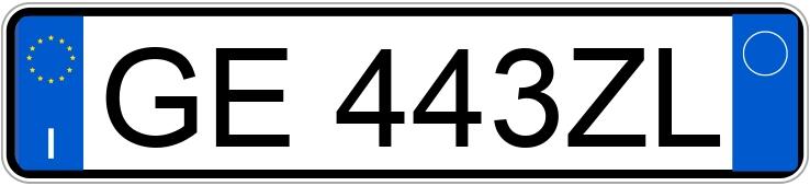 Numer rejestracyjny GE443ZL posiada MERCEDES Classe A