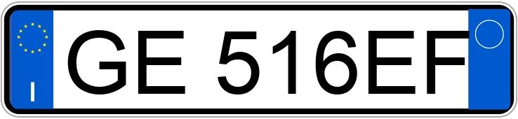 Numer rejestracyjny GE516EF posiada FIAT Tipo