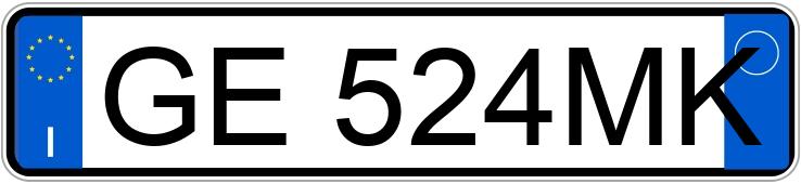 Numer rejestracyjny GE524MK posiada JEEP Compass 2a serie