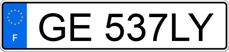 Numer rejestracyjny GE537LY posiada AUDI E-TRON GT