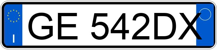 Numer rejestracyjny GE542DX posiada OPEL Corsa 6a serie Numer rejestracyjny GE542DX posiada OPEL Corsa 6a serie