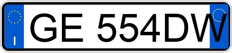 Numer rejestracyjny GE554DW posiada OPEL Corsa 6a serie Numer rejestracyjny GE554DW posiada OPEL Corsa 6a serie