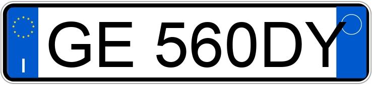 Numer rejestracyjny GE560DY posiada FIAT 500X Numer rejestracyjny GE560DY posiada FIAT 500X