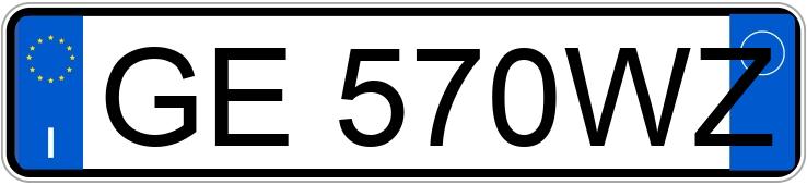 Numer rejestracyjny GE570WZ posiada AUDI Q3 2a serie
