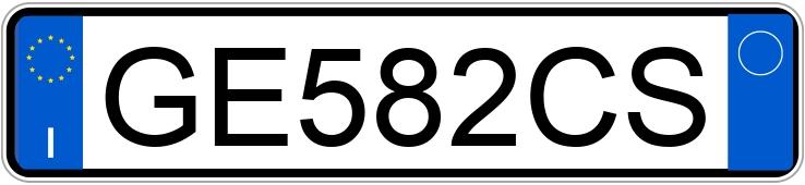 Numer rejestracyjny GE582CS posiada AUDI A4 5a serie