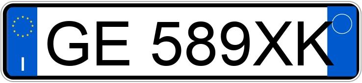 Numer rejestracyjny GE589XK posiada JEEP Renegade