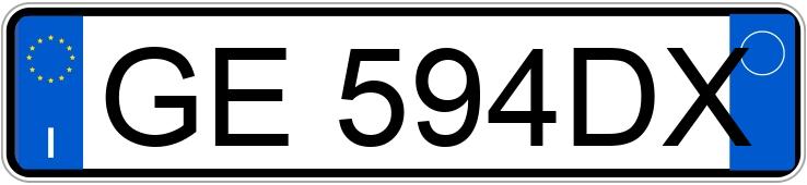 Numer rejestracyjny GE594DX posiada KIA Picanto 3as.