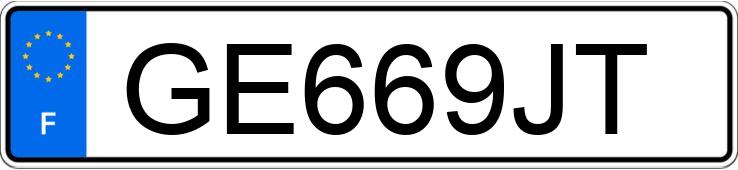 Numer rejestracyjny GE669JT posiada BMW 325