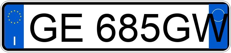 Numer rejestracyjny GE685GW posiada VOLKSWAGEN T-Roc 1a serie Numer rejestracyjny GE685GW posiada VOLKSWAGEN T-Roc 1a serie