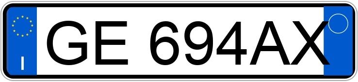 Numer rejestracyjny GE694AX posiada SKODA Scala