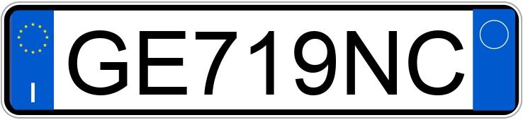 Numer rejestracyjny GE719NC posiada MERCEDES GLA