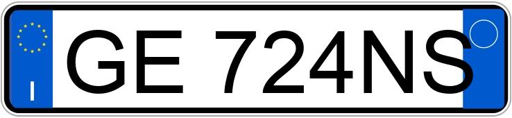 Numer rejestracyjny GE724NS posiada VOLKSWAGEN Tiguan 2a serie