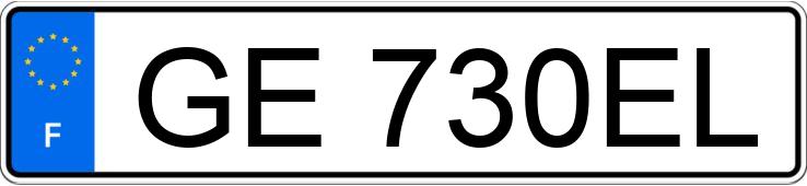 Numer rejestracyjny GE730EL posiada RENAULT CLIO V