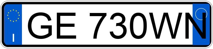 Numer rejestracyjny GE730WN posiada AUDI TT 3a serie