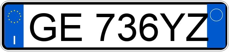 Numer rejestracyjny GE736YZ posiada JEEP Compass 2a serie Numer rejestracyjny GE736YZ posiada JEEP Compass 2a serie