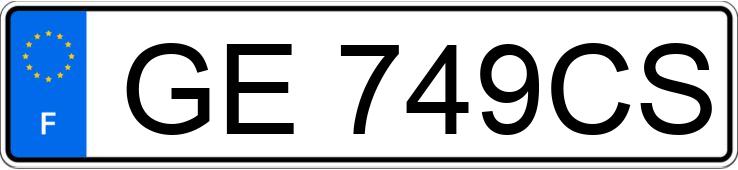 Numer rejestracyjny GE749CS posiada VOLKSWAGEN PASSAT*