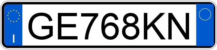 Numer rejestracyjny GE768KN posiada MERCEDES Classe B