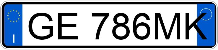 Numer rejestracyjny GE786MK posiada FIAT Panda 3a serie Numer rejestracyjny GE786MK posiada FIAT Panda 3a serie