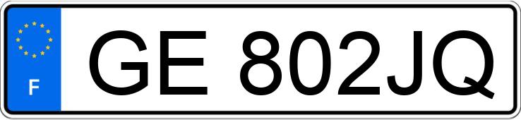 Numer rejestracyjny GE802JQ posiada CITROEN C3 III