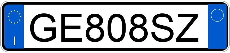 Numer rejestracyjny GE808SZ posiada MERCEDES Classe E